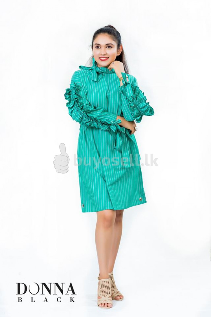 Frilled_Sleeve_dress for sale in Kegalle