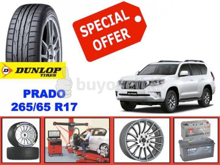 ALL BRANDS  OF TYRES For Prado in Gampaha