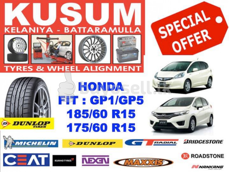 ALL BRANDS  OF TYRES For  Fit in Gampaha