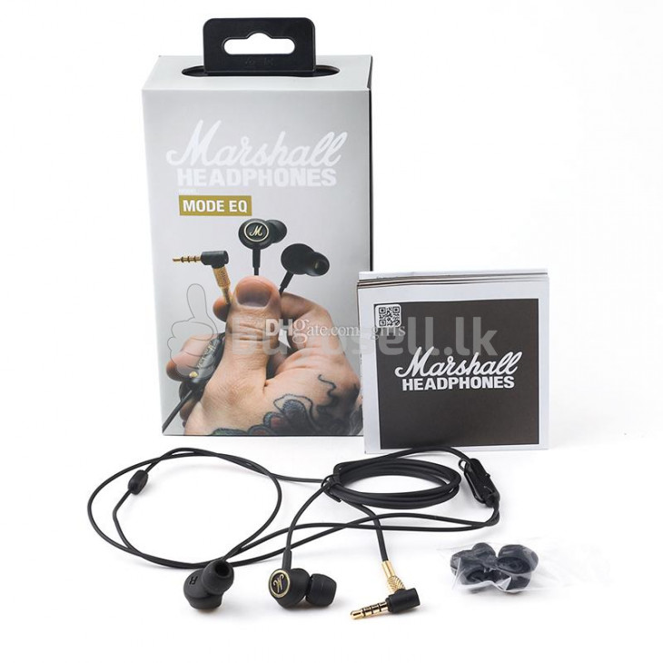 Marshall Mode Eq Earphone with Mic in Ear Hifi Earphones Headphone for sale in Colombo