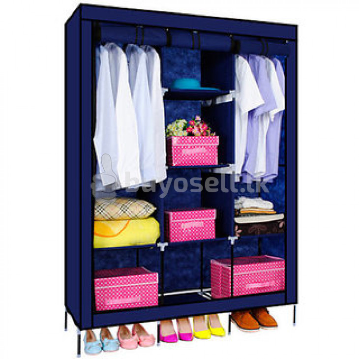 New Arrival 3 Door Portable Folding Wardrobe for sale in Colombo