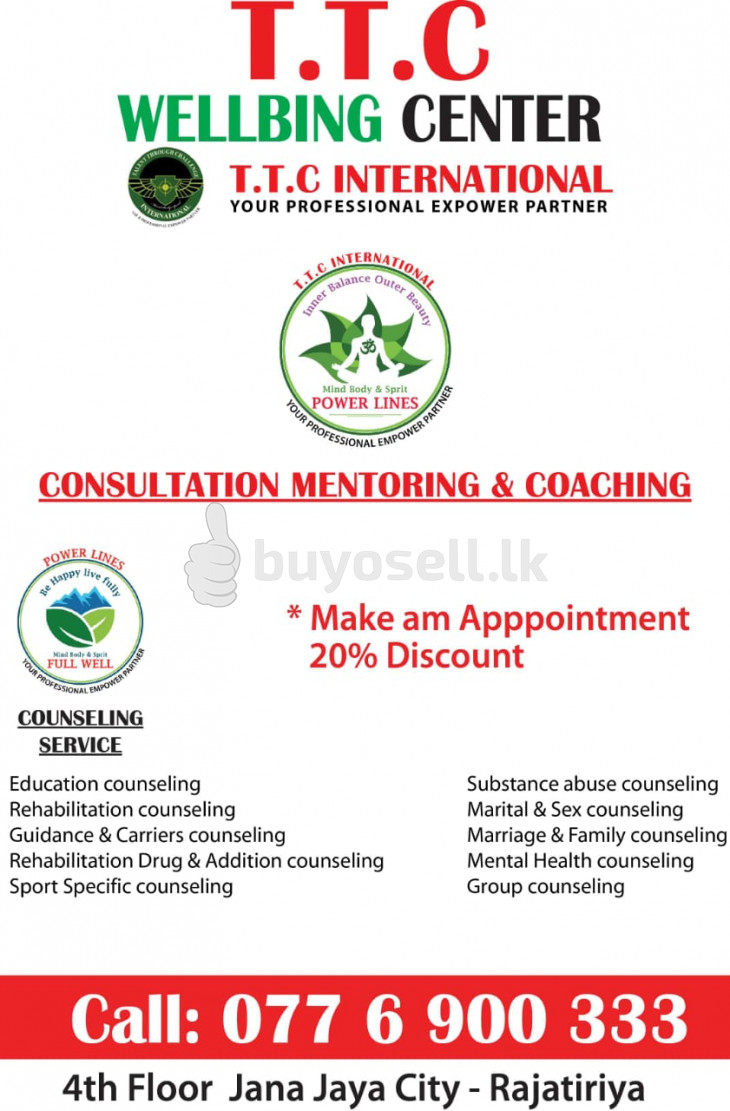 COUNSELING SERVICE in Colombo