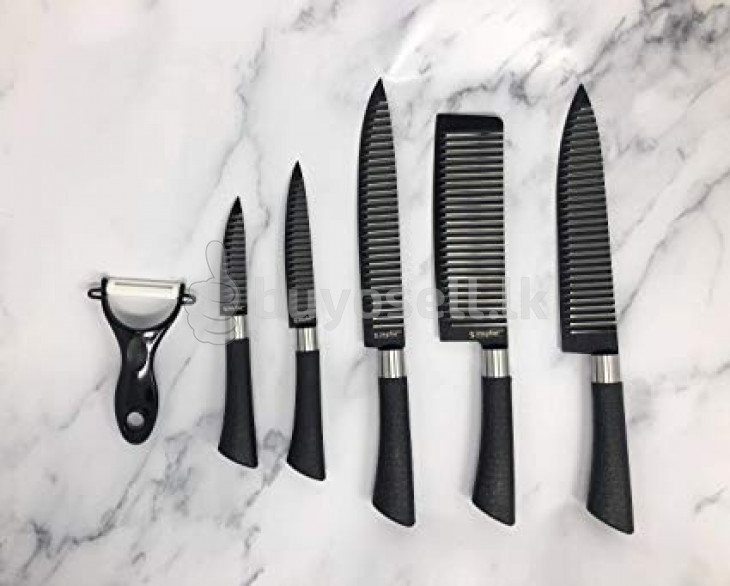 6 Pcs Set Kitchen Knife Zepter High Quality for sale in Colombo