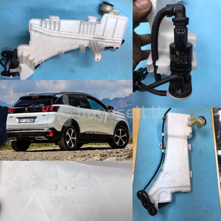 PEUGEOT 3008 WASHER BOTTLE COMPLETE WITH PUMPS in Colombo