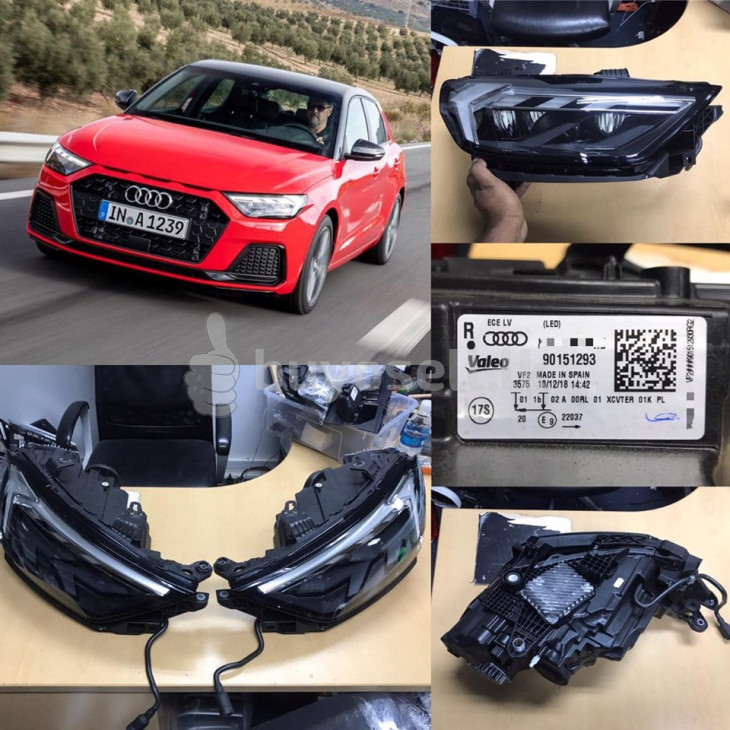 AUDI  A1 SLINE DRIVER & PASSENGER LED HEADLIGHTS. COMPLETE WITH ALL UNITS in Colombo