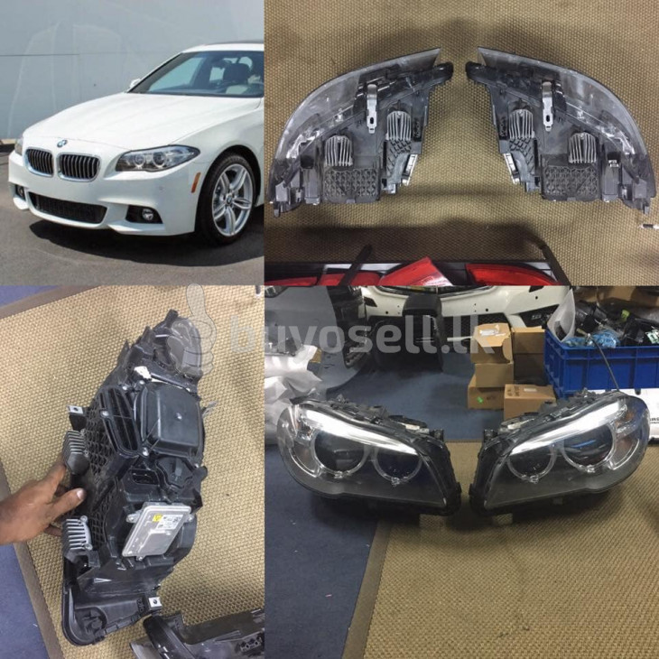 5 SERIES 520d FACELIFT DRIVER & PASSENGER XENON HEADLIGHTS. COMPLETE WITH UNITS/BULBS in Colombo