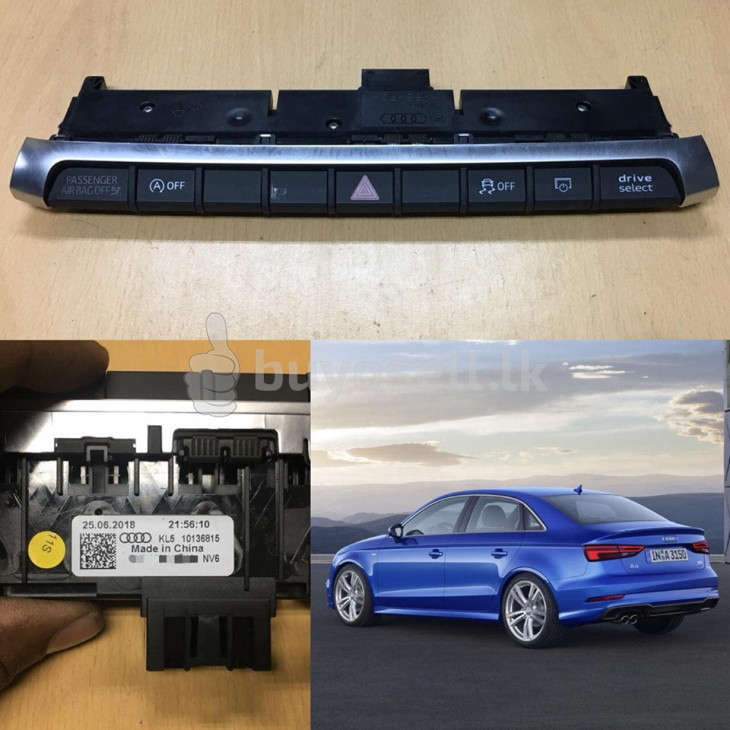 AUDI A3 SLINE CONTROL SWITCH PANEL (MMI VERSION) in Colombo