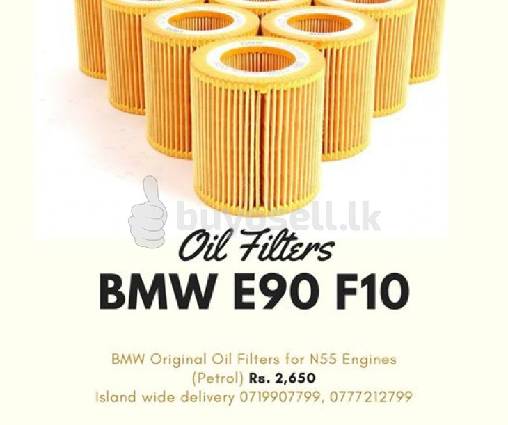 BMW Original Oil Filters for F10, E90, X1 (N55 Engines) in Colombo