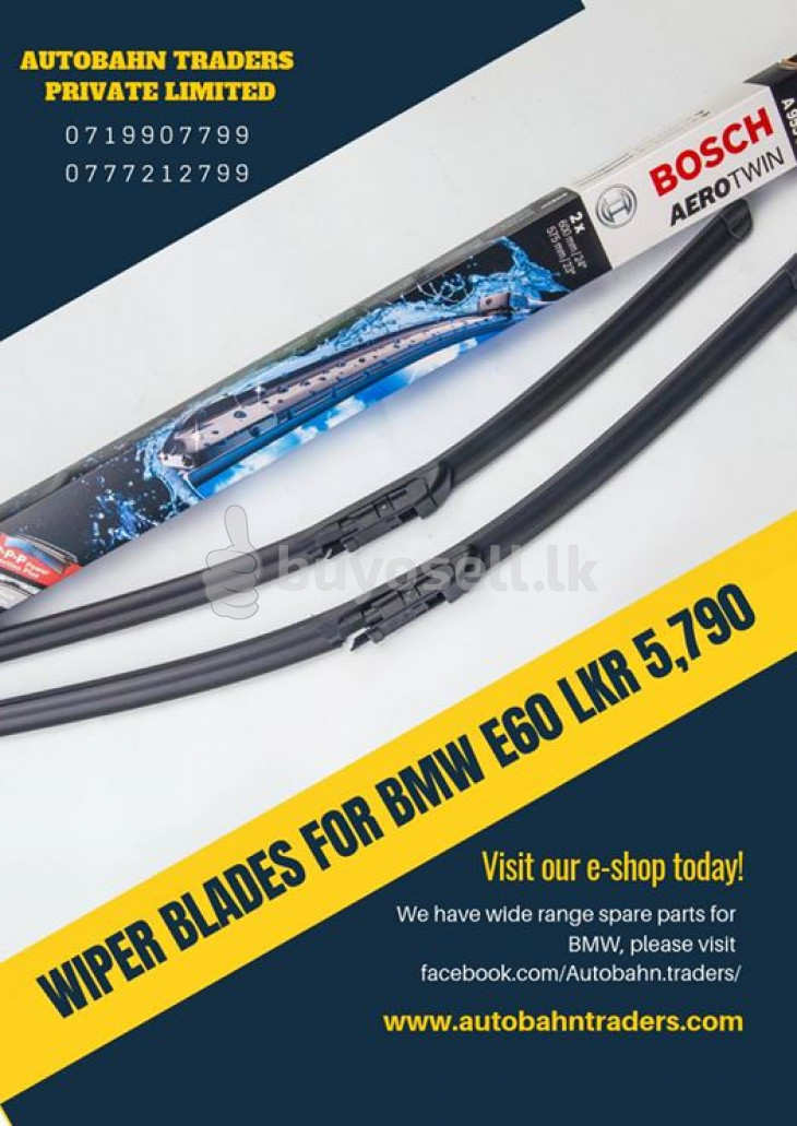 Wiper Blades for BMW E60 in Colombo
