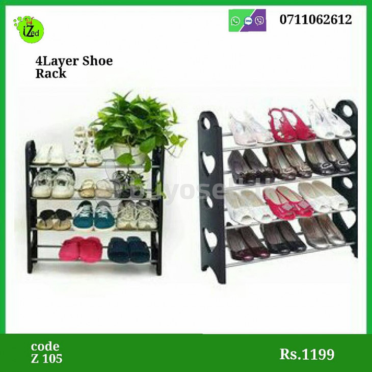 4 Layer Shoe Rack for sale in Gampaha