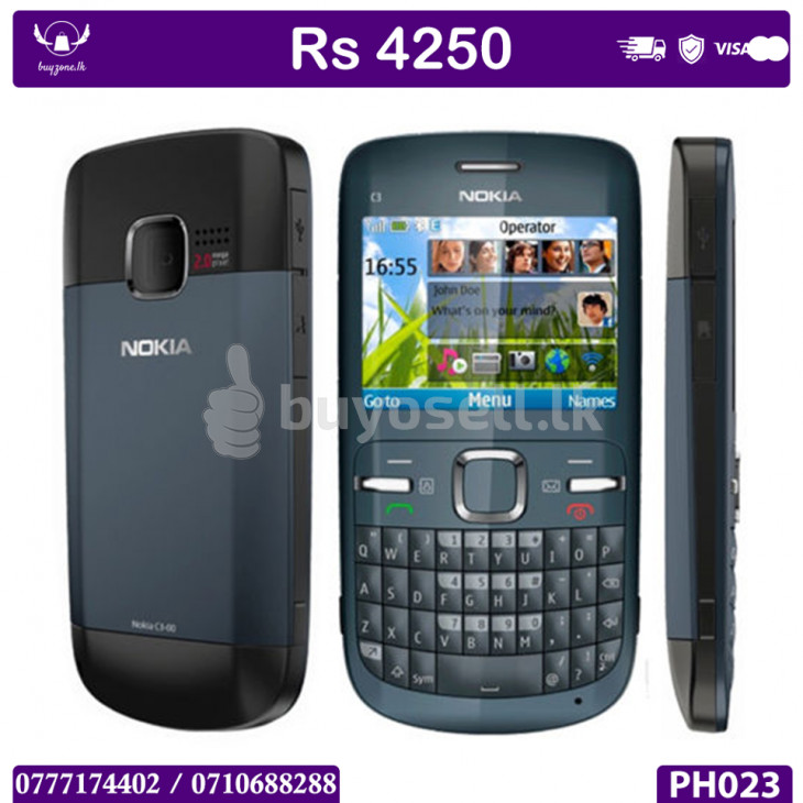NOKIA C3 for sale in Colombo