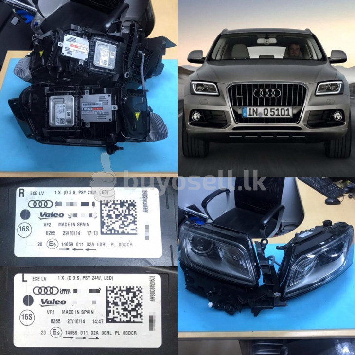 AUDI Q5 FACELIFT XENON LED DRIVER & PASSENGER HEADLIGHTS. COMPLETE WITH MODULES in Colombo