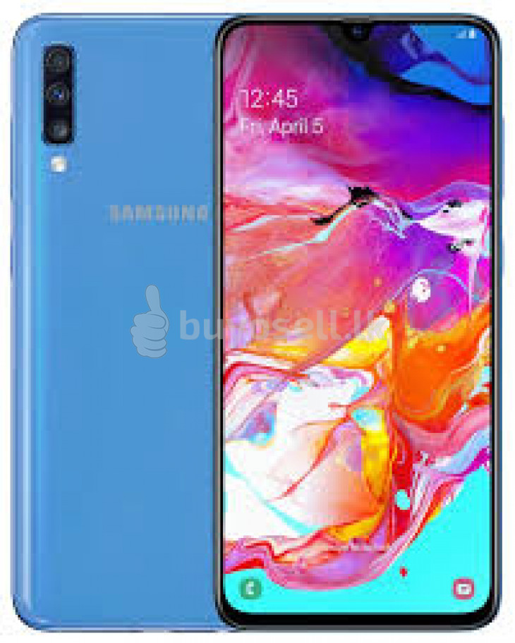 Samsung Galaxy A70 128GB 4 Blue (New) for sale in Colombo