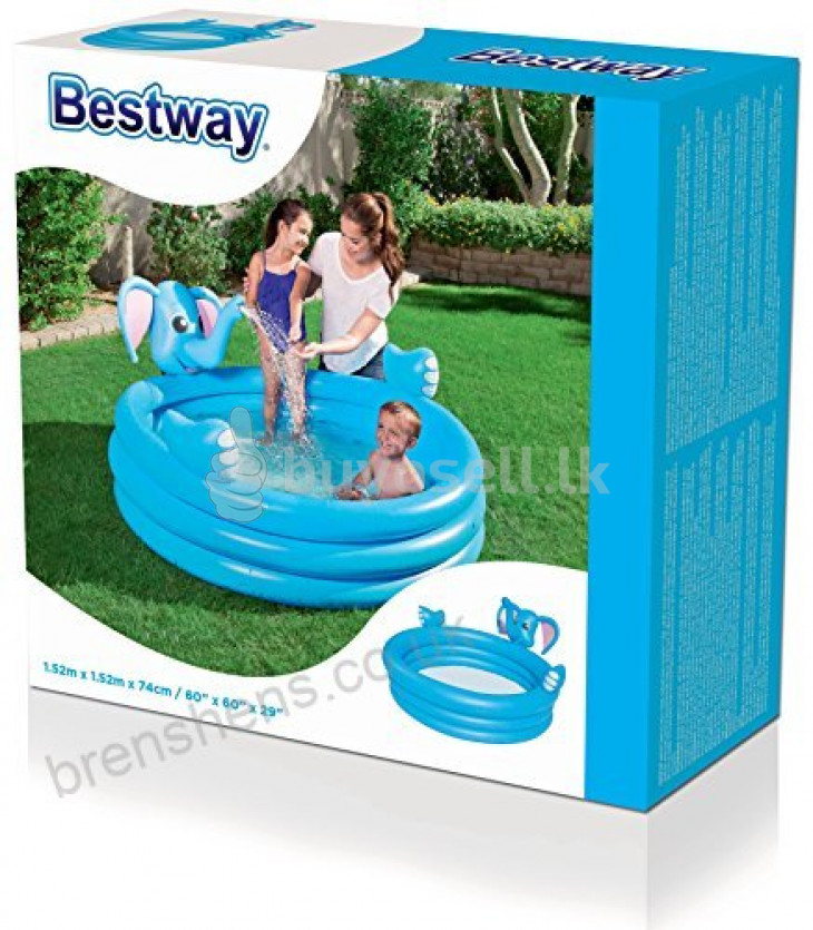 Bestway 3-Ring Elephant Spray Pool - 60 x 29 Inches for sale in Colombo