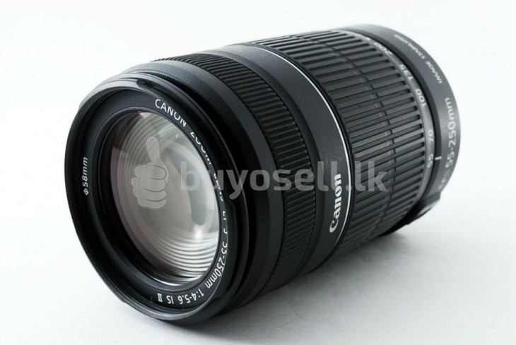 Canon EF-S 55-250mm f/4-5.6 IS Lens for sale in Gampaha