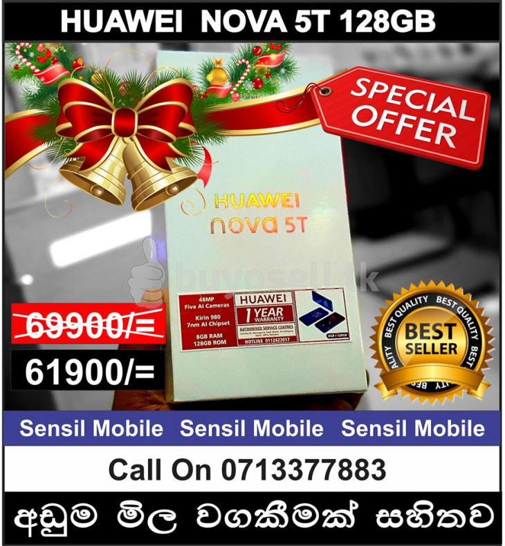 Huawei nova 5T for sale in Colombo