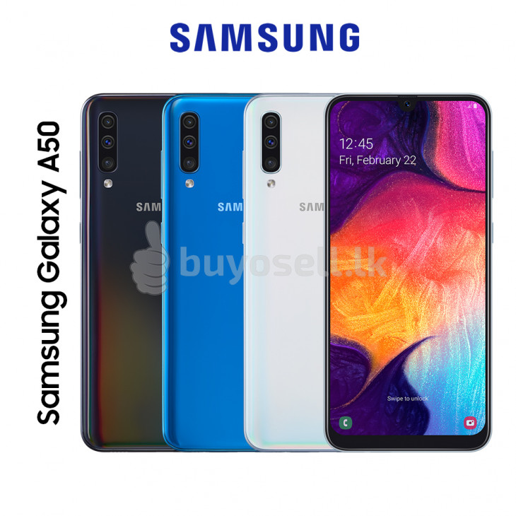 Samsung Galaxy A50 64GB Softlogic (New) for sale in Colombo