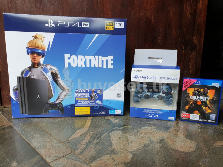ps4 pro with fortnite bundle