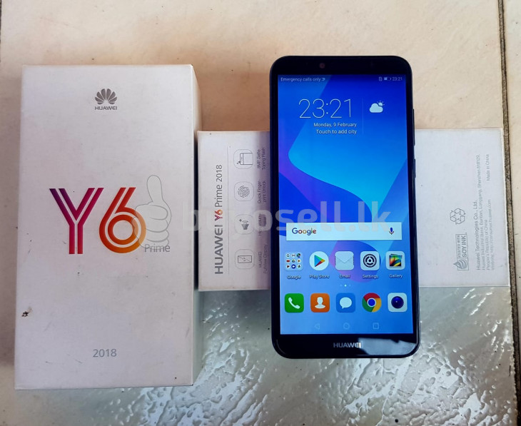Huawei Y6 prime 2018 (Used) for sale in Gampaha