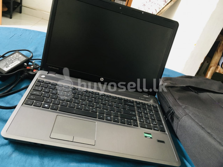 Hp Laptop with Original Chager+ Bag for sale in Galle