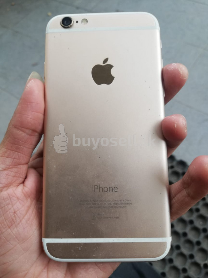 Mobile Phones Apple Iphone 6 64gb Gold Used Ratnapura Buyosell Lk