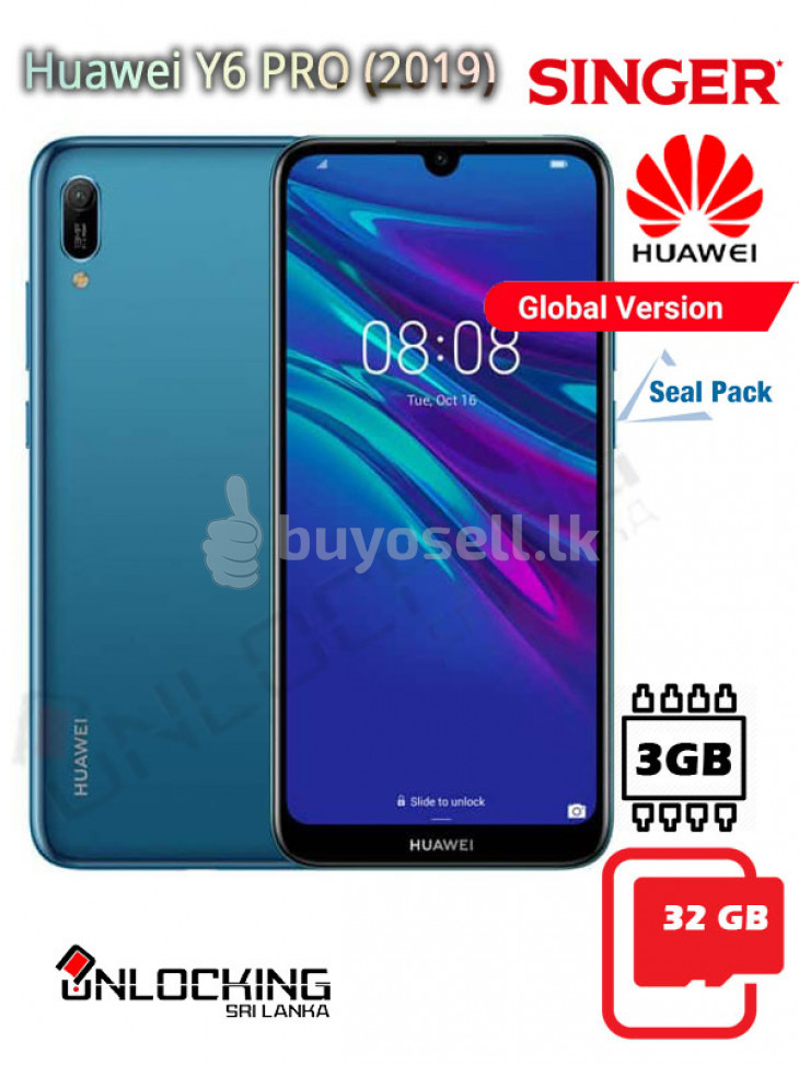 Huawei Y6 PRO (2019) 3GB RAM + 32GB ROM for sale in Gampaha