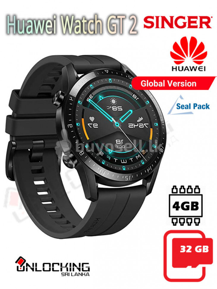 Huawei Watch GT-2 32GB ROM + 4GB ROM for sale in Gampaha