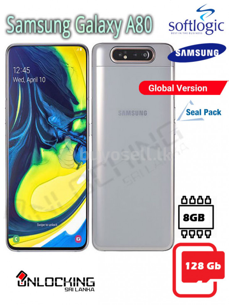 Samsung Galaxy A80 128GB ROM + 8GB RAM for sale in Gampaha