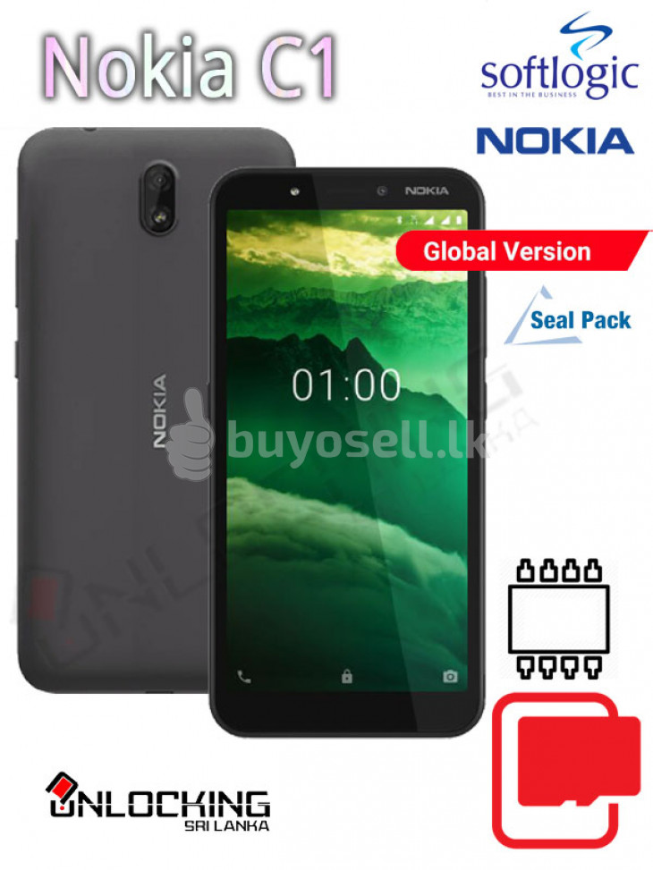 Nokia C1 16GB ROM & 1GB RAM for sale in Gampaha