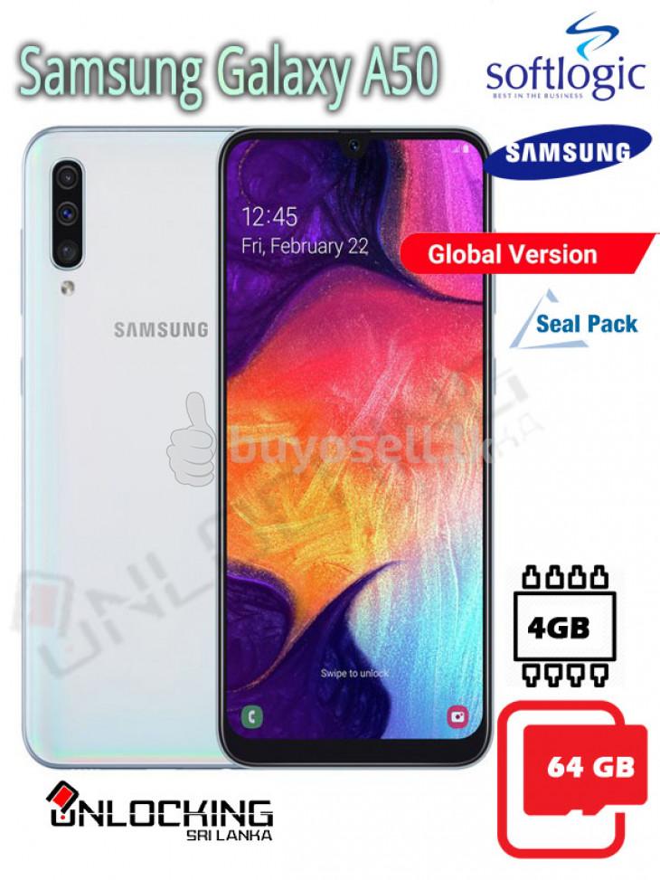 Samsung Galaxy A50  4GB RAM + 64GB ROM for sale in Gampaha
