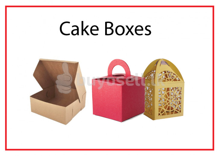 Cake Boxes in Colombo