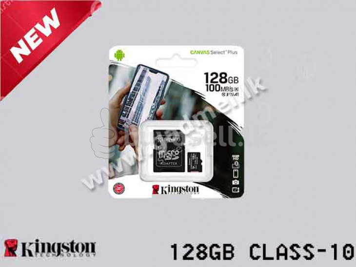 MICRO SD KINGSTON 128GB 100MBS for sale in Colombo