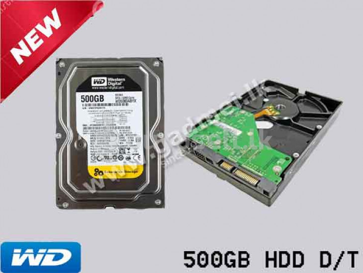 Hard disk drive WD BlACK 500GB DESKTOP for sale in Colombo