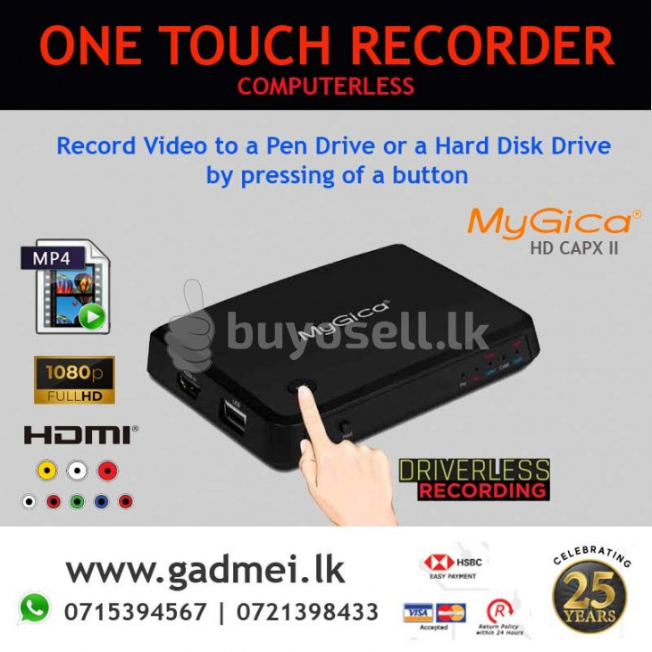 CAPTURE & LIVE STREAMER MYGICA U800 HDMI for sale in Colombo
