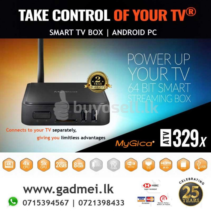 Android Box MyGica ATV 329X for sale in Colombo