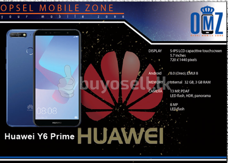 Huawei Y6 Prime for sale in Colombo
