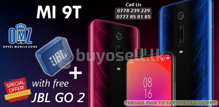 MI 9T + FREE JBL GO 2 for sale in Colombo