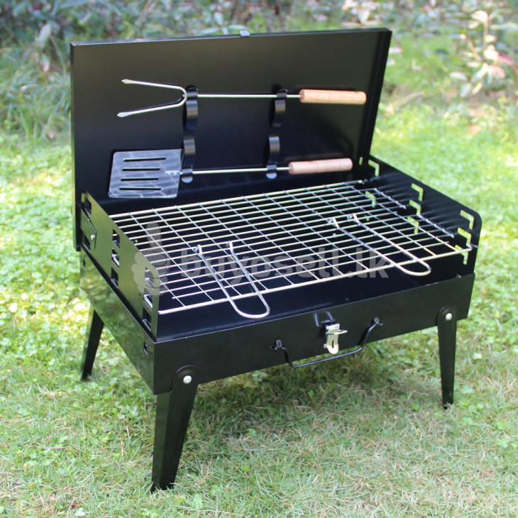 Camping Charcoal BBQ Grill Adjustable for sale in Colombo