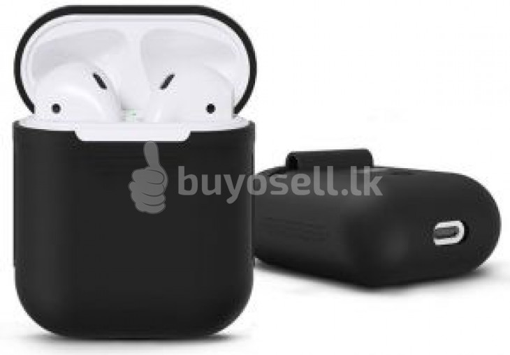 Original Apple Soft Silicon Case Cover with Hook - Black for sale in Colombo