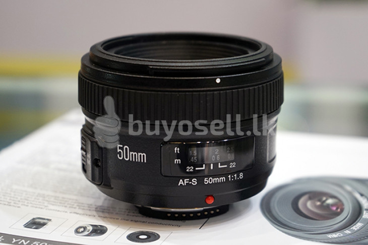 Yongnuo YN 50mm f/1.8 Lens for Nikon Mount for sale in Gampaha