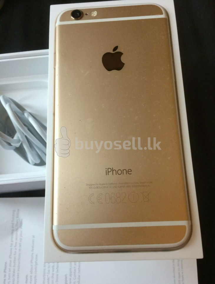 Apple iPhone 6 64GB Gold Colour (Used) for sale in Gampaha