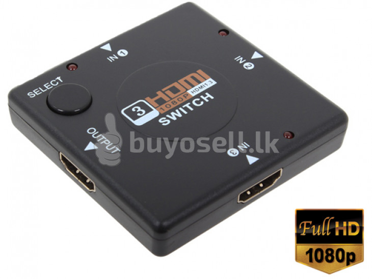 HDMI SWITCH 3 IN 1 WITHOUT REMOTE for sale in Colombo