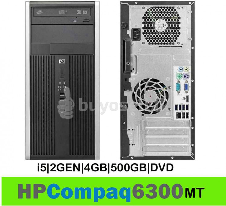 Desktop Computer- HP Compaq 6200 Pro - Core i5 -4GB-500GB -WIN 7 - 3570- 3.4 GHz for sale in Colombo