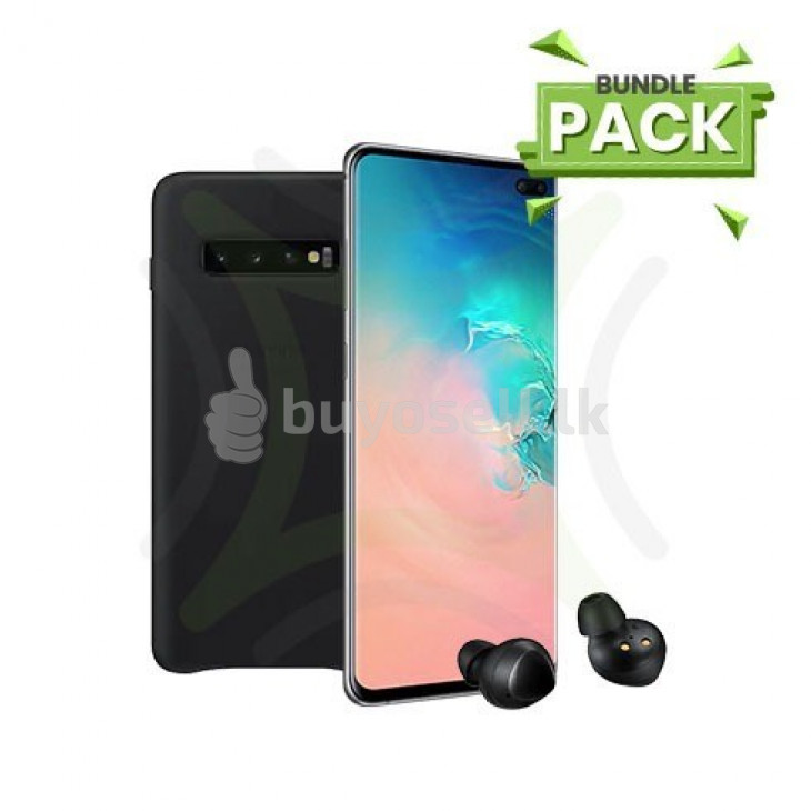 Samsung Galaxy S10+ Galaxy Buds + Back Cover – Bundle Pack for sale in Colombo