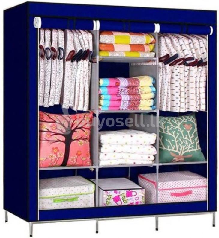 New Arrival 3 Door Portable Folding Wardrobe for sale in Colombo