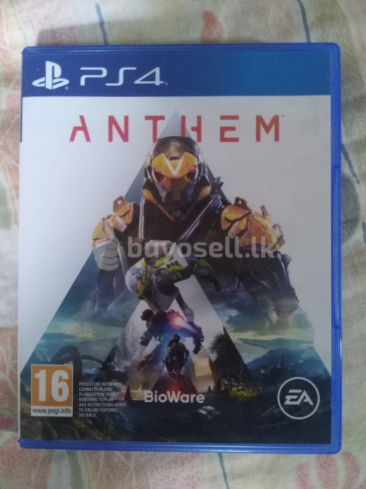 Anthem PS4 Game for sale in Colombo