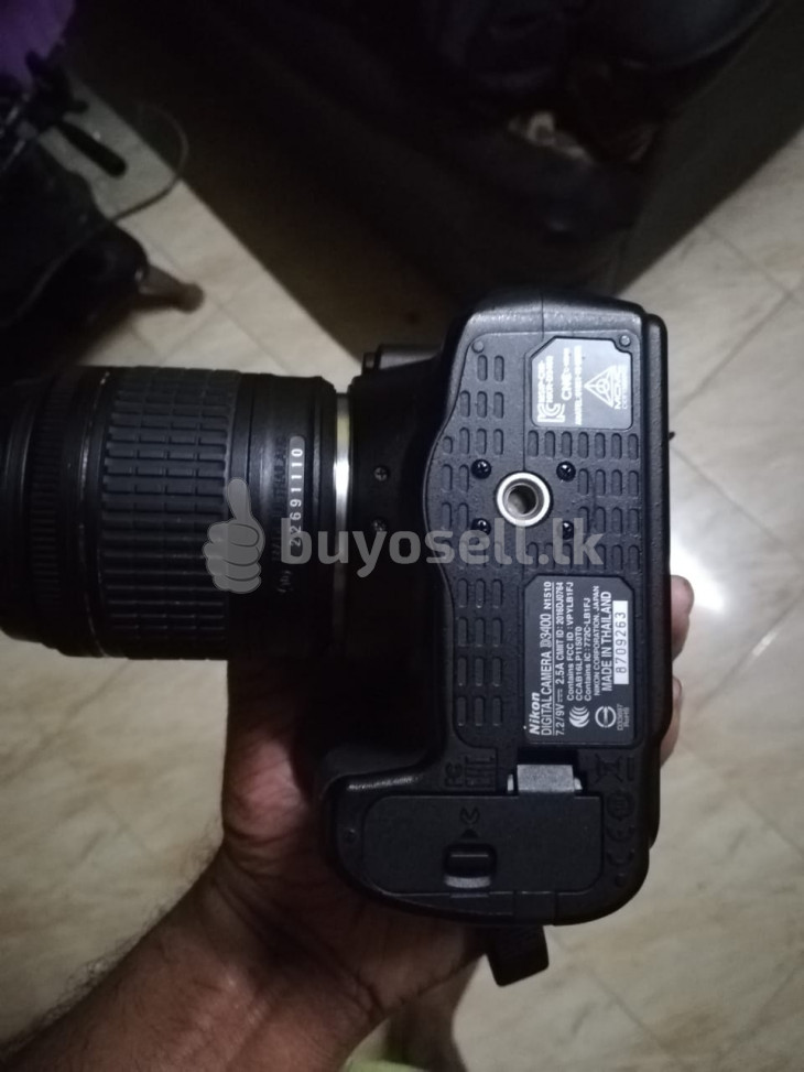 Nikon D3400 DSLR for sale in Colombo