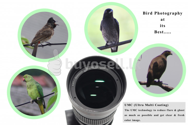 420-800mm Super Telephoto zoom lens for sale in Colombo