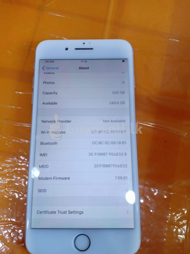 Apple iPhone 7 Plus 256GB(Used) for sale in Kandy