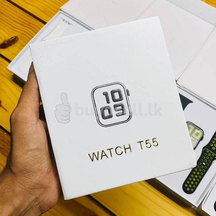 T55 SERIES 6 SMART WATCH ( WITH DUAL STRAP ) for sale in Colombo